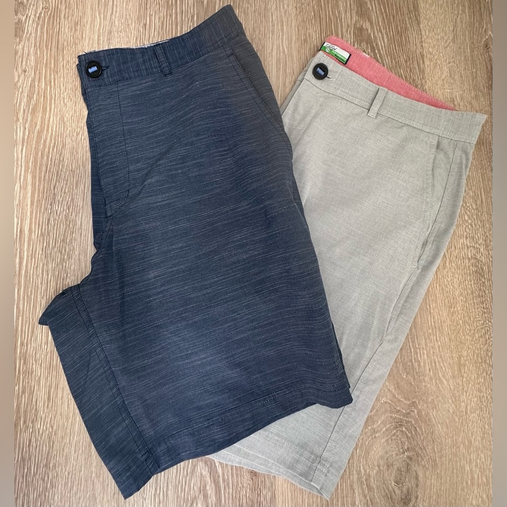TailorByrd|Set of 2|Shorts|Blue & Blue|SZ 34